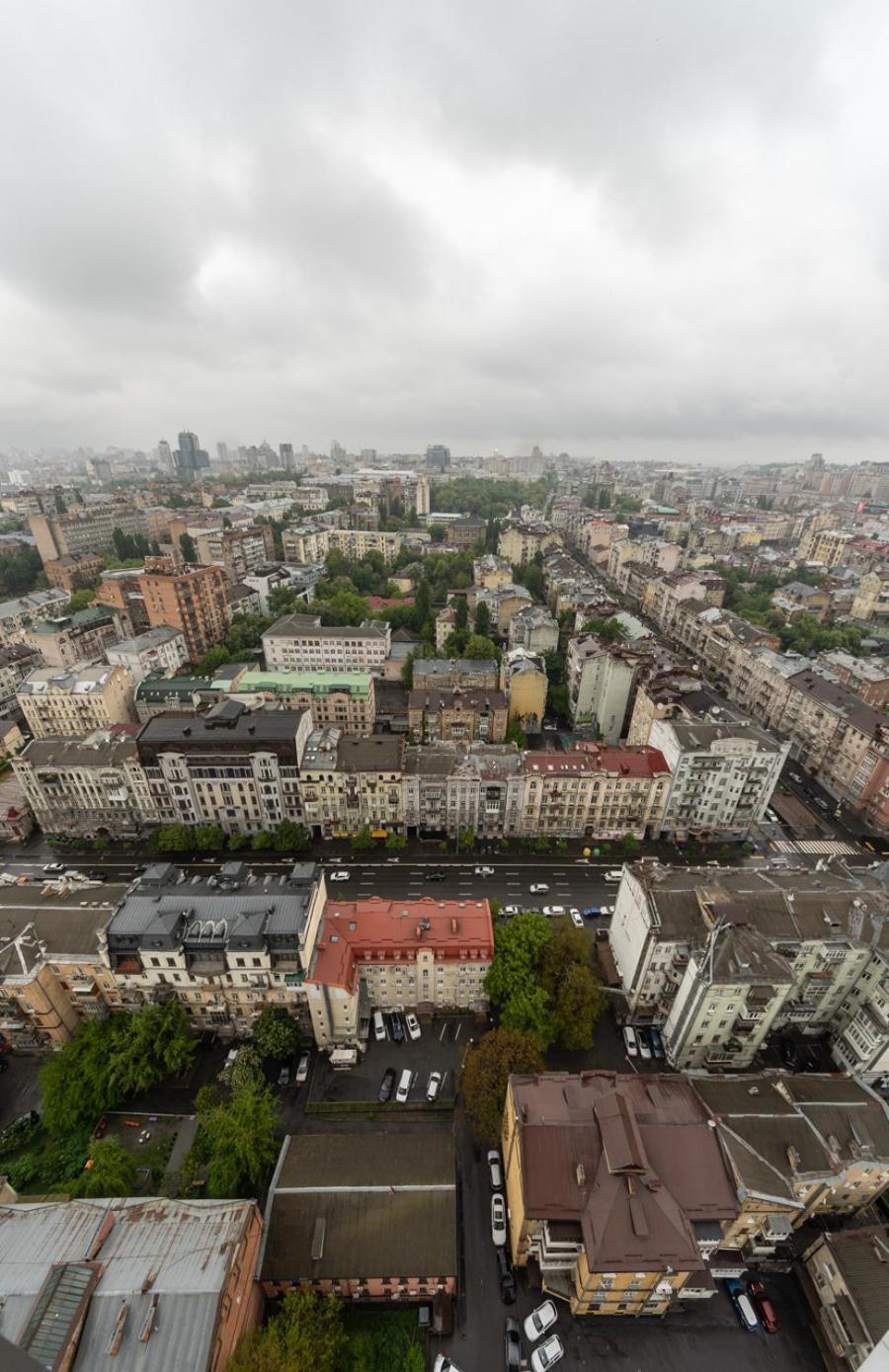 Royal Tower Residence Big Vip Apartment In Center Floor 27 Kiev Exterior foto